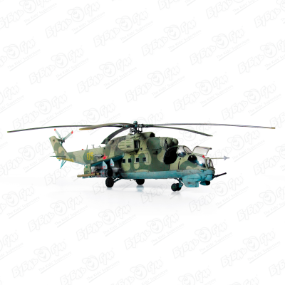 Сборная модель вертолет «МИ-24В/ВП» 1:72