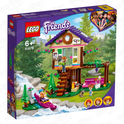 конструктор lego friends приключения мии в лесу 41363 Конструктор домик в лесу LEGO Friends