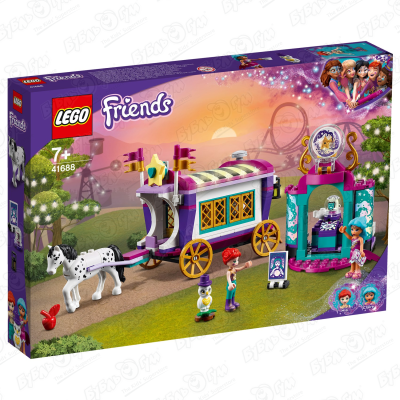 цена Конструктор волшебный фургон LEGO Friends