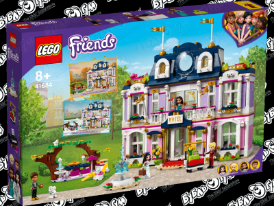 Конструктор LEGO Friends Гранд-отель Хартлейк Сити lego 41101 гранд отель в хартлейк сити