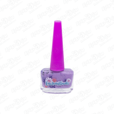 Лак для ногтей Enchantimals ярко-фиолетовый kitty caps набор колпачков для ногтей маленький ярко фиолетовый ярко розовый 44 шт