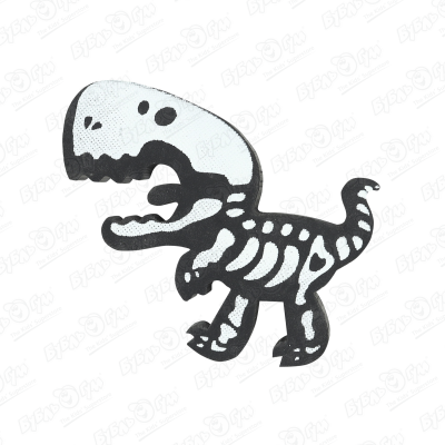 цена Ластик JUNGER Динозавр-скелет в ассортименте