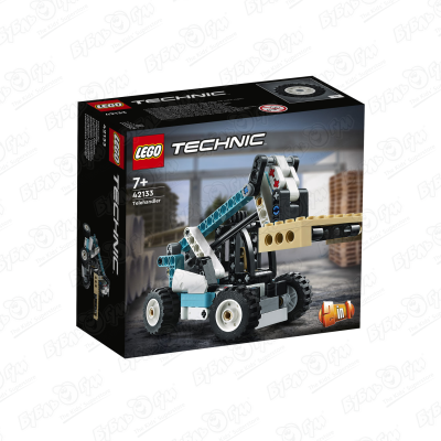 Конструктор LEGO TECHNIC «Телескопический погрузчик» с 7лет конструктор трактор claas xerion lego technic 42102 с 7лет