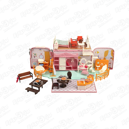 Набор игровой Lanson Toys Автобус для миниатюрных питомцев