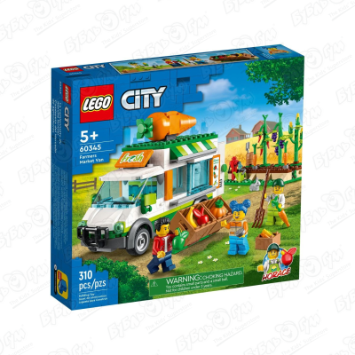 Конструктор LEGO CITY Фургон для фермерского рынка lego city 60117 фургон для путешествий 250 дет