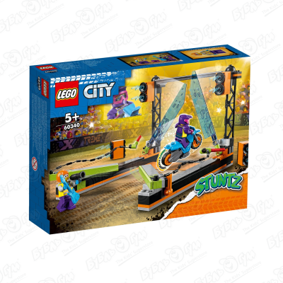 цена Конструктор LEGO CITY трюковое испытание Клинок