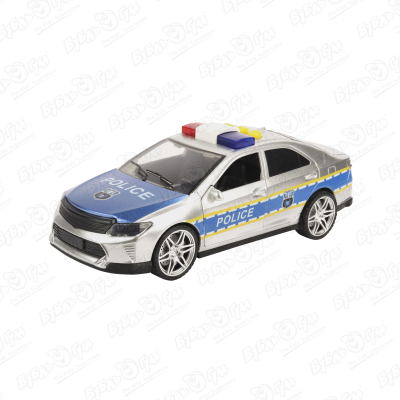 Машинка Lanson Toys полицейская с открывающимися дверьми инерционная