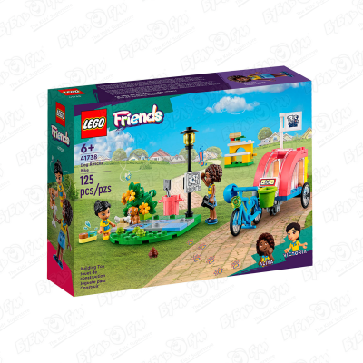 цена Конструктор LEGO Friends Спасательный велосипед для собак