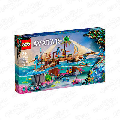 Конструктор LEGO AVATAR Дом Меткайина на рифе конструктор lego avatar 75575 открытие илу