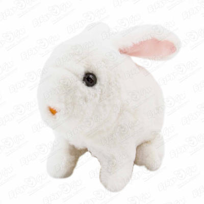 Игрушка Кролик интерактивный белый