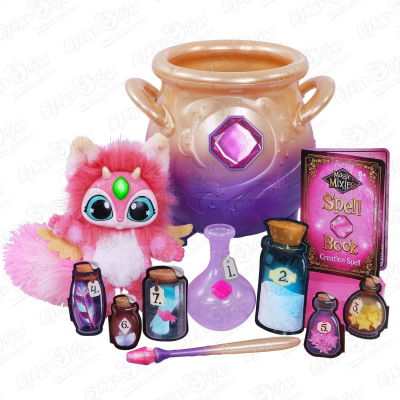 Игровой набор Magic Mixies Волшебный котёл интерактивный розовый