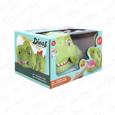 цена Игра настольная Lanson Toys Динозавр зубастое животное с 3лет