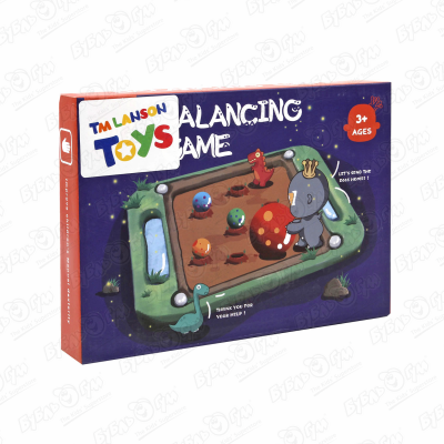 Игра настольная Lanson Toys Балансирующая доска и шарики с 3лет