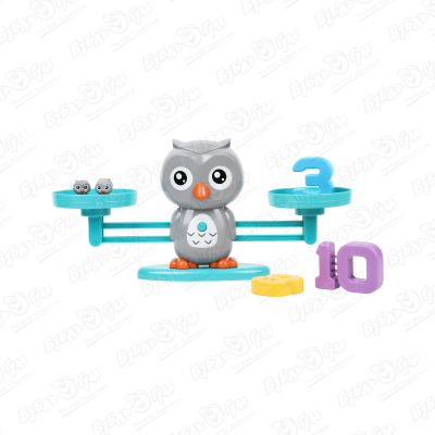 Игрушка УТИ ПУТИ Совушка балансир развивающая с 3лет развивающая игрушка ути пути 72462 пружинка слоник