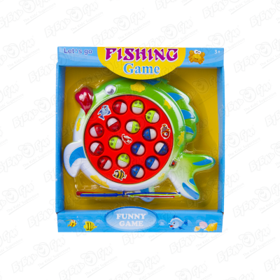Игра настольная Fishing Game Рыбалка с 3лет настольная игра рыбалка go fishing осьминог tt6008d