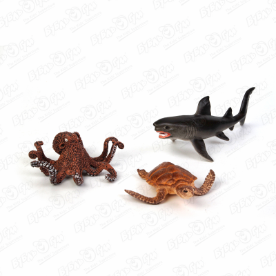 Набор фигурок «Морские обитатели» игровой набор фигурок морское королевство морские обитатели 5 фигурок