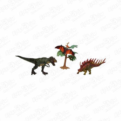 Набор игровой Lanson Toys Dinosaur series фигурки динозавров