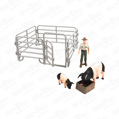 Игровой набор животные на ферме с 3лет