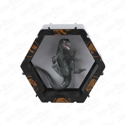 Фигурка коллекционная WOW POD Jurassic World Раптор Блю с подсветкой динозавр раптор блю в интерактивной капсуле wow pod