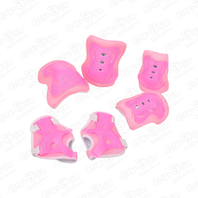 цена Комплект защиты ROLLO PRO детский розовый