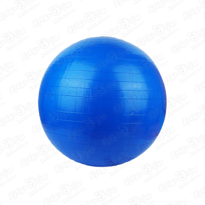 Мяч гимнастический фитбол синий фотографии