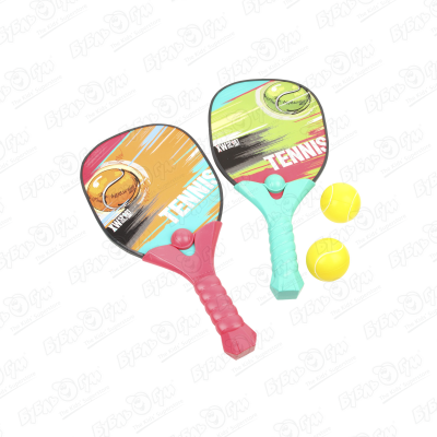 Набор для игры в теннис 43см набор для игры в теннис 1 toy т59927