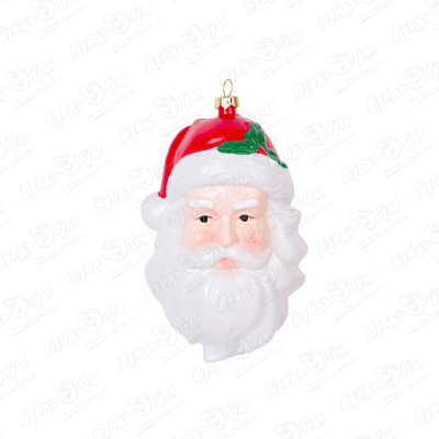Украшение ёлочное Дед мороз в колпаке украшение ёлочное колокольчик с шишками дед мороз и снеговик 9х24 см