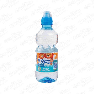 Вода Агуша питьевая 330мл с 0мес детская питьевая вода агуша