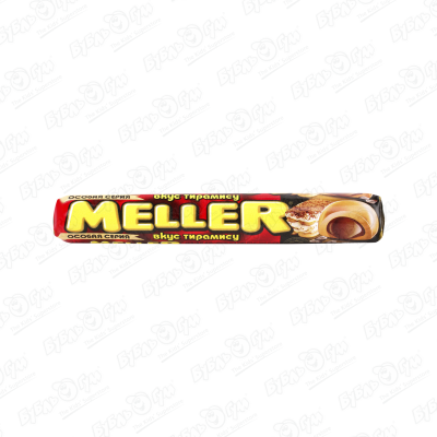 Ирис MELLER тирамису 38 г ирис meller с шоколадом 1 кг