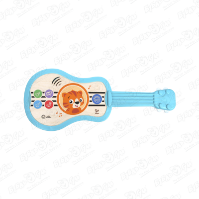 Игрушка озвученная Hape Гитара волшебное прикосновение hape серия волшебное прикосновение гавайская гитара голубой