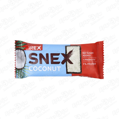 Батончик протеиновый ProteinRex SNEX Кокос 50г