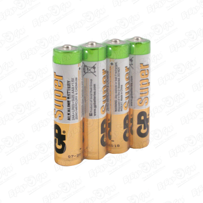 Батарейки GP Super размера ААА цена и фото
