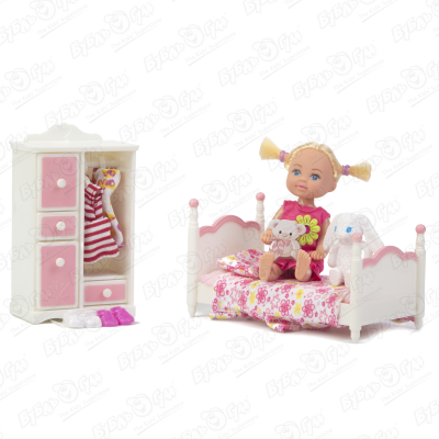 Куколка с детской спальней 2 в ассортименте куколка кекс серия невесты в ассортименте