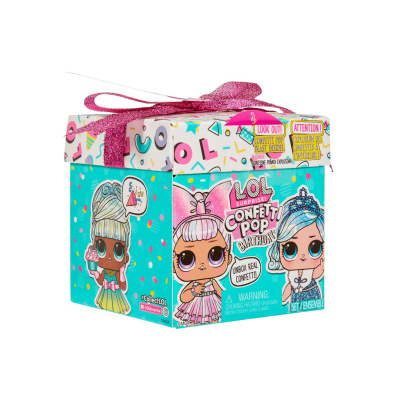 Кукла LOL surprise в коробке confetti pop birthday с аксессуарами кукла 686 839 с аксессуарами в коробке