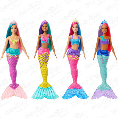 Кукла Barbie «Волшебные русалочки» в ассортименте волшебные русалочки hcf87 разноцветный