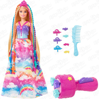 Кукла Barbie Дримтопия с аксессуарами кукла barbie дримтопия с аксессуарами 30 3 см gtg00 фиолетовый