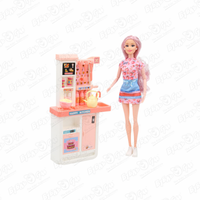 цена Набор игровой Lanson Toys Кукла на кухне