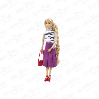Кукла София модница с длинными волосами кукла модель софия в платье с длинными волосами микс
