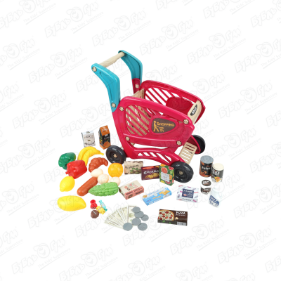 цена Набор игровой Lanson Toys Тележка с продуктами
