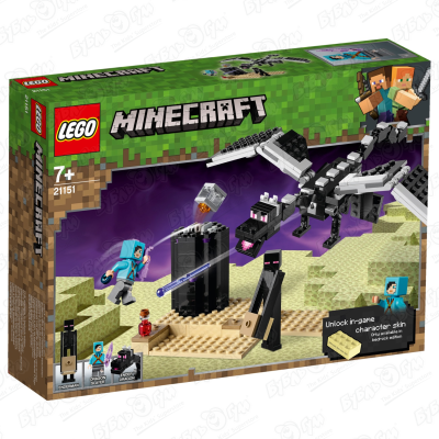 lego® minecraft 21151 последняя битва Конструктор LEGO Minecraft 21151 Последняя битва с 7 лет