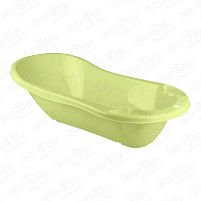 Ванна со сливом Пластишка зеленая 1000х490х305 мм, 46 л