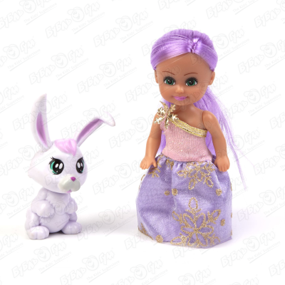 Куколка Sparkle Girlz зима с питомцем в ассортименте игровой набор zuru sparkle girlz прогулка с питомцем