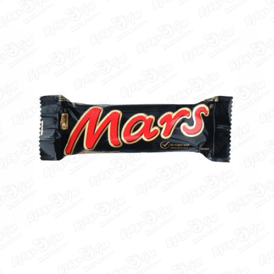 Батончик Mars 50г марс бзмж мороженое батончик mars
