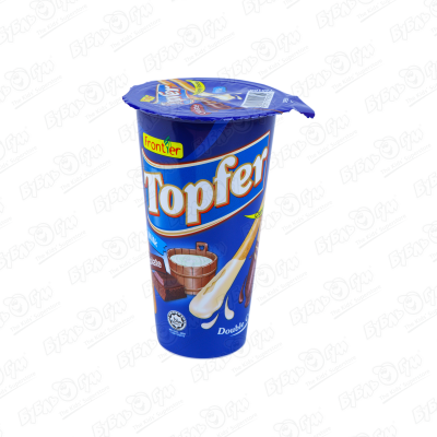 Печенье Topfer Палочки с шоколадно-молочным кремом 40г печенье ozmo hoppo с шоколадным кремом 40г