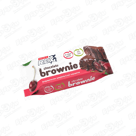 Пирожное ProteinRex брауни вишневое 50г