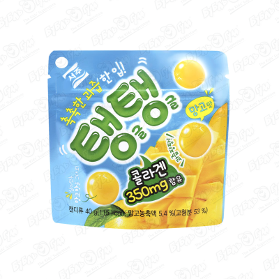 Мармелад Plump-Plump Jelly со вкусом манго 40г цена и фото
