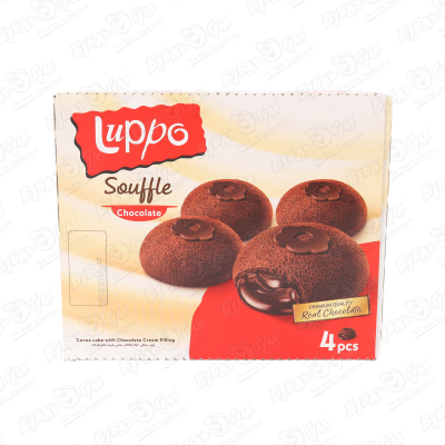 Кекс Luppo суфле с шоколадной начинкой 160г кекс luppo кокос 36г
