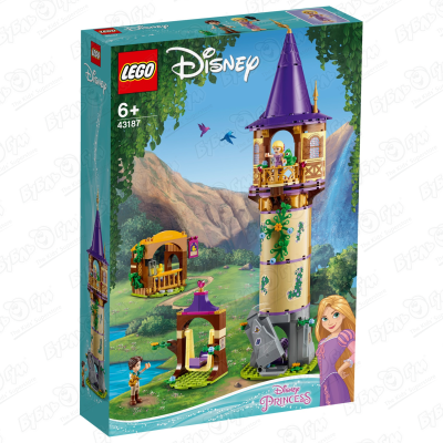 Конструктор LEGO Disney «Башня Рапунцель» с 6лет конструктор lego princess башня рапунцель 43187