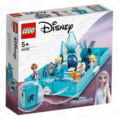 цена Конструктор LEGO Disney Frozen 43189 Книга сказочных приключений Эльзы и Нока с 5 лет