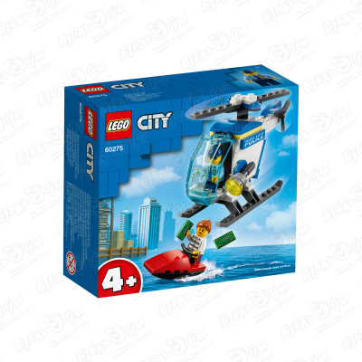 Конструктор LEGO City «Полицейский вертолет» конструктор lego city 30228 полицейский мотовездеход